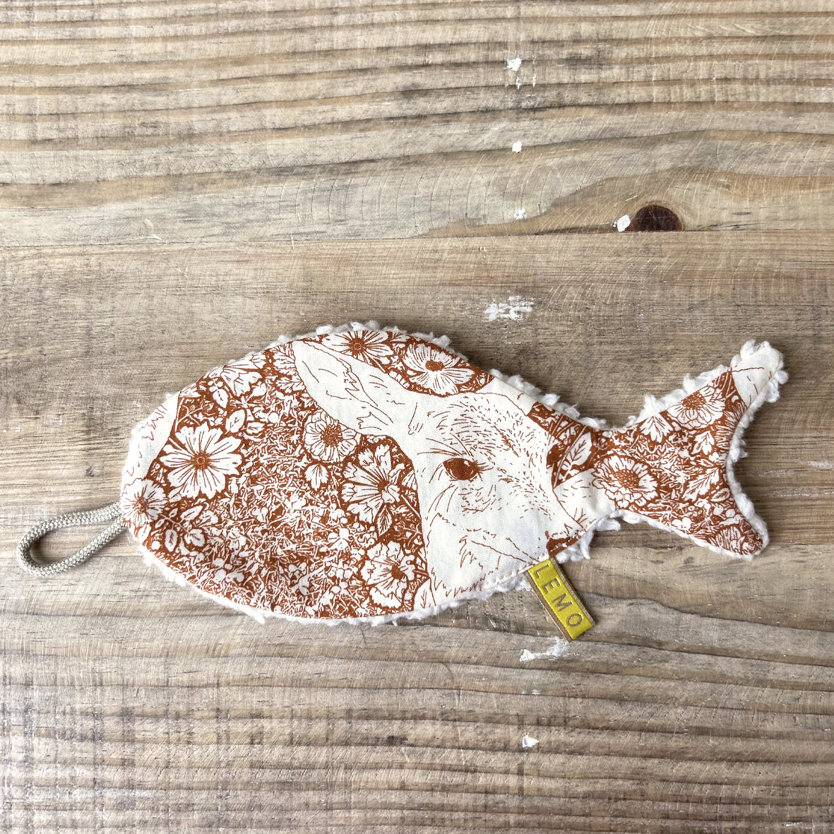 fopspeendoekje Lemon Fish - Oh Deer