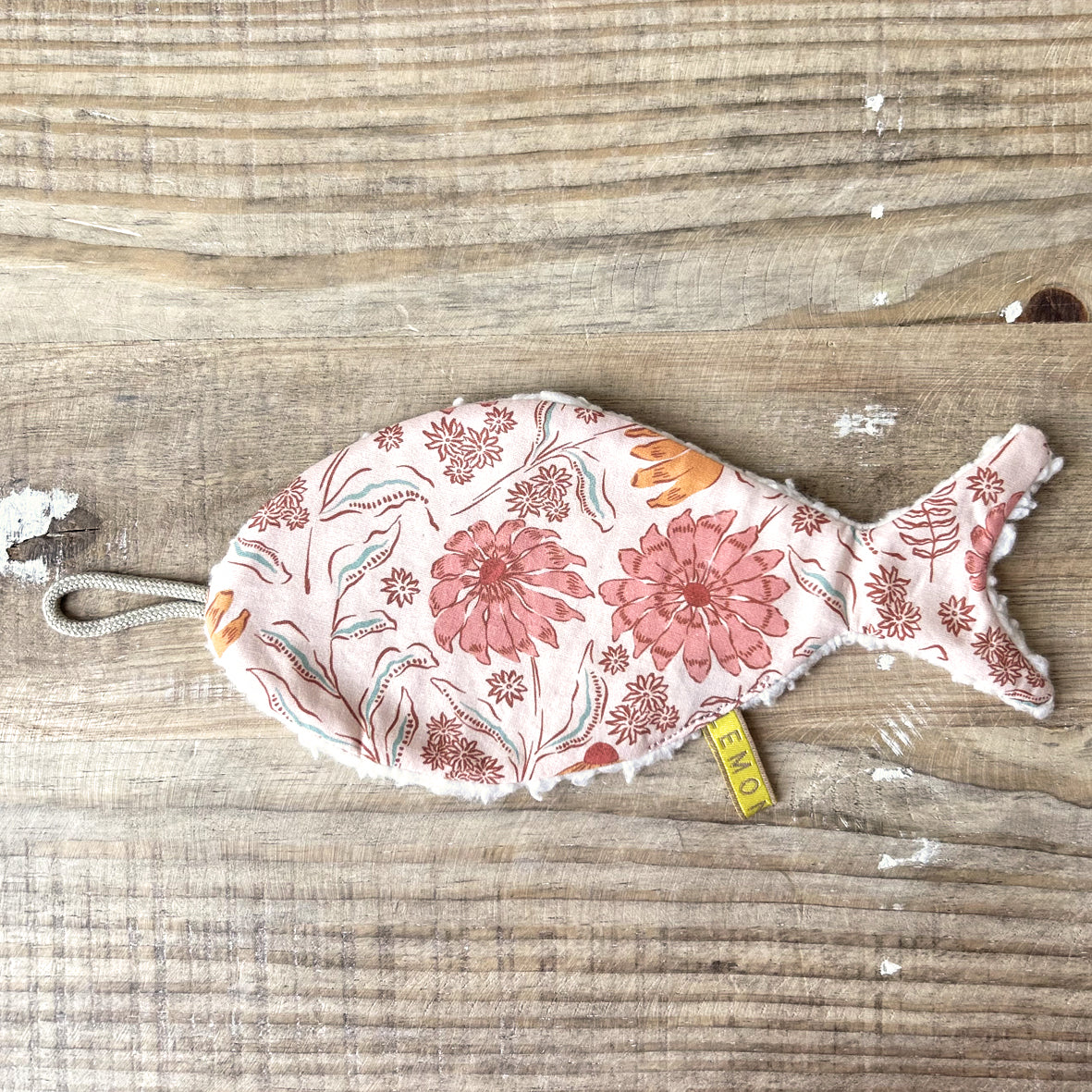 fopspeendoekje Lemon Fish - Summer Flower