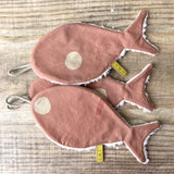 fopspeendoekje Lemon Fish - terra