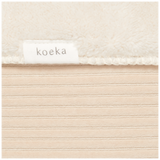 Wiegdekentje Koeka - Teddy Vik sand 75x100cm