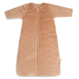 Slaapzak met afritsbare mouw Jollein - velvet biscuit | 70 cm