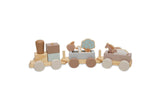 Houten speelgoedtrein Jollein - Farm