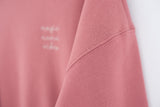 Trui Elle & Rapha - Sweet raspberry 'magic mama vibes' taille magic