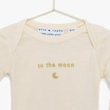 Rompertje Elle & Rapha - ivory to the moon