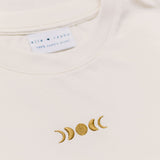 T-shirt Elle & Rapha - ivory full moon