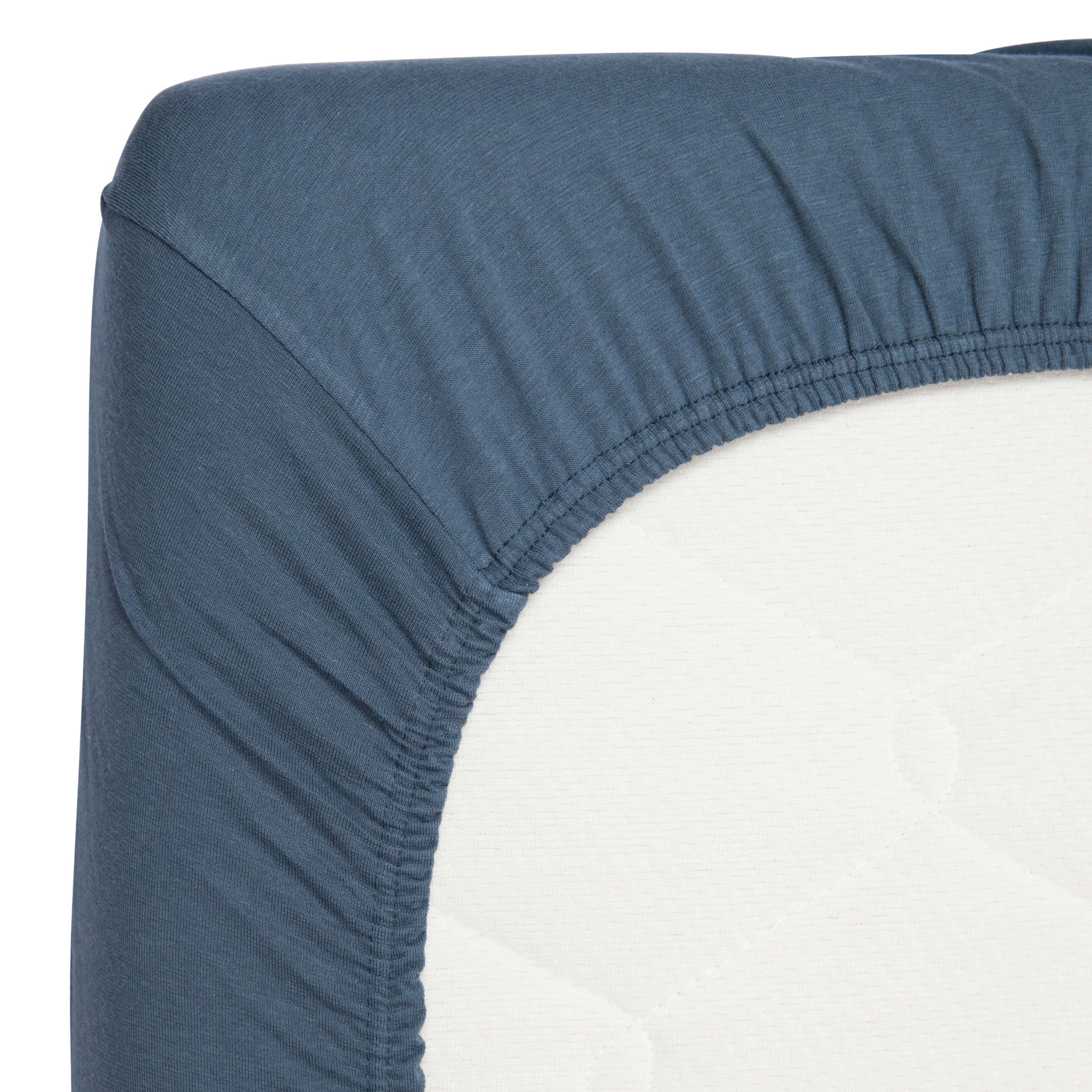 Hoeslaken Timboo - Marin (60x120cm)