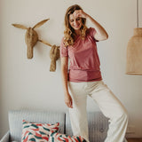 T-shirt Elle & Rapha - tuscan sunrise mamasita