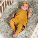 legging Jollein - mustard 50-56/62-68