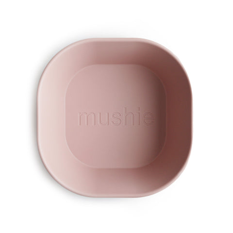 Bowl (set-van-2) square Mushie - Blush