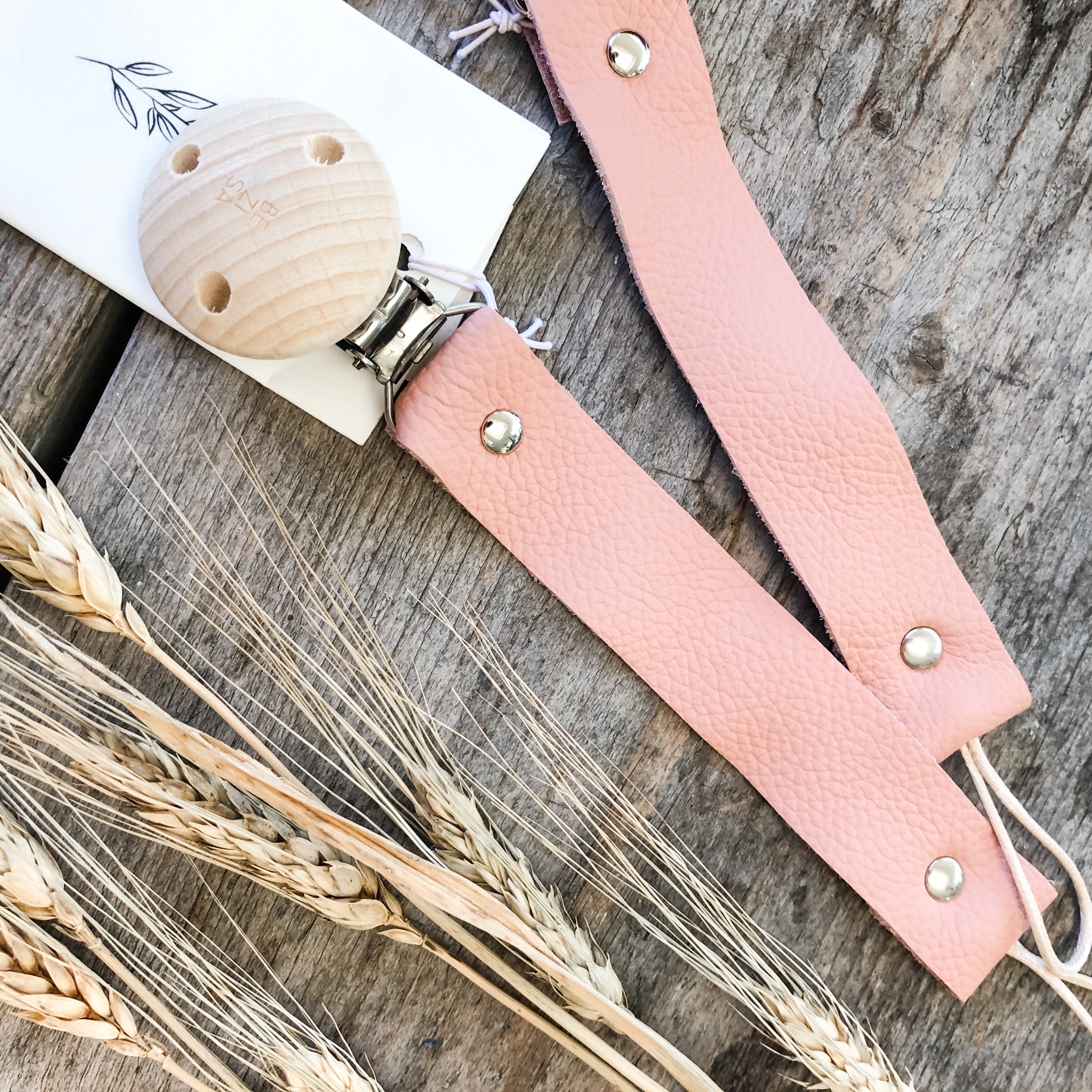 fopspeenkoord Bezisa - leather blush
