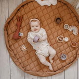 speelgoed opbergtas Play & Go - Tawny brown organic