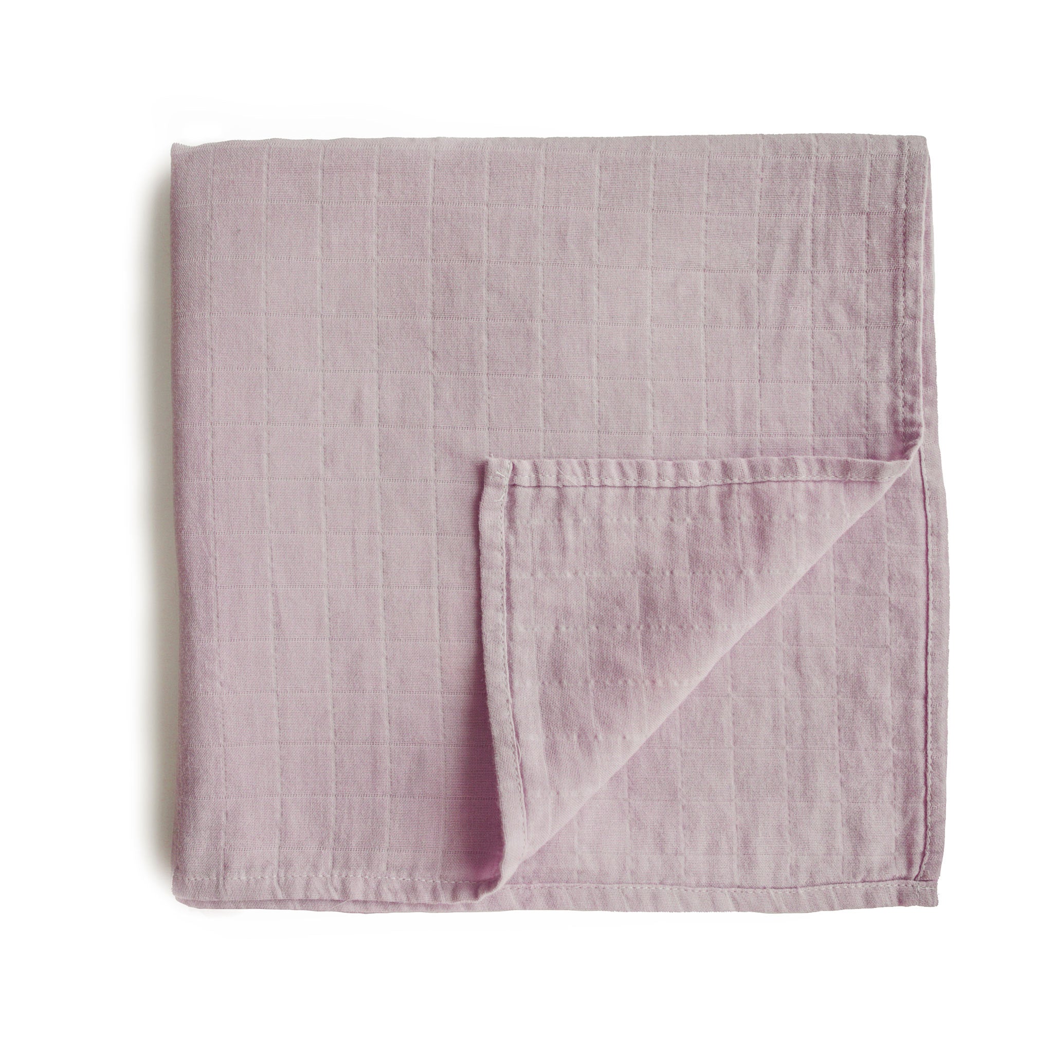 Tetradoek Mushie - soft mauve 120x120cm