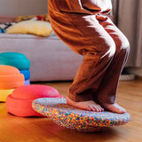 Stapelstein bundel color rainbow + confetti balance board