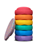 Stapelstein bundel color rainbow + confetti balance board