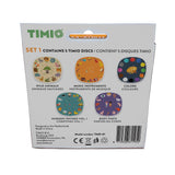 Timio - uitbreidingsset 1 (wilde dieren-instrumenten-kleuren-liedjes-lichaamsdelen)