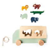 Houten dierentruck Trixie