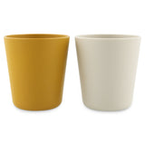 set-van-2 bekers Trixie - mustard