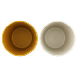 set-van-2 bekers Trixie - mustard