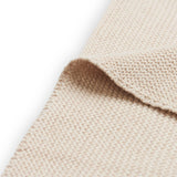 Wiegdekentje Jollein - basic knit nougat | 75x100cm