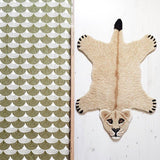 Hoeslaken Swedish Linens - Olive green