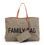 Verzorgingstas Childhome - Family bag canvas kaki