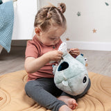 Hide & seek activity toy Done by deer - Wally blue