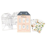 Sticker/kleurboek Moulin Roty - Les Parisiennes