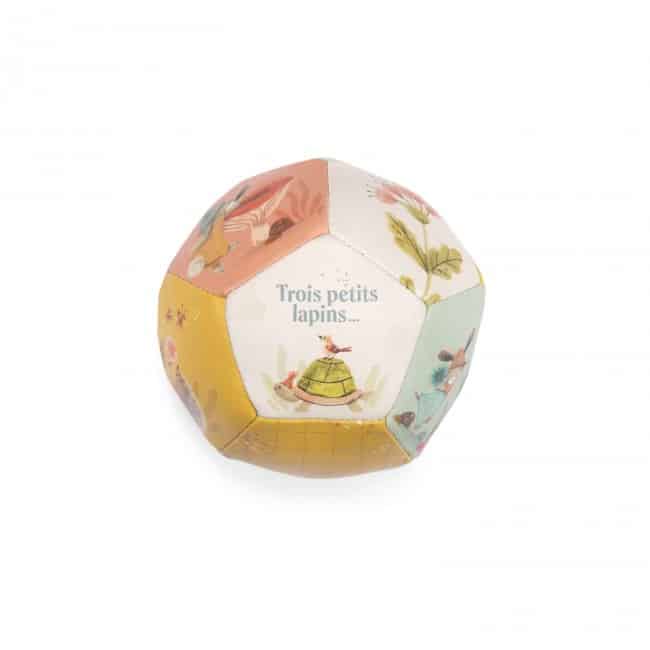 Zachte bal Moulin Roty - Les trois petits lapins