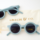 zonnebril Grech & co - light blue (3-8jaar)